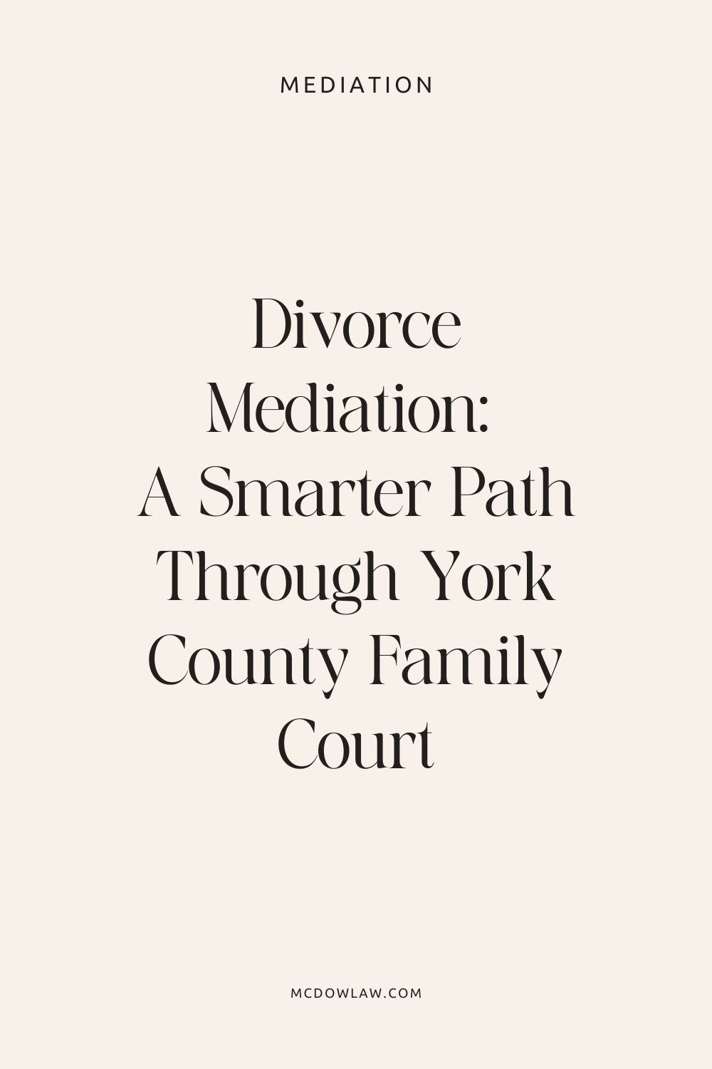 Divorce mediation